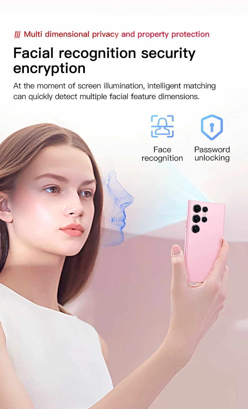ONEMYTH S25 Pro 3G Smartphone 4.0inches MTK 2GB RAM 16GB ROM Dual SIM Card 5MP 2000mAh Type-C Android Cellphone Face Unlock