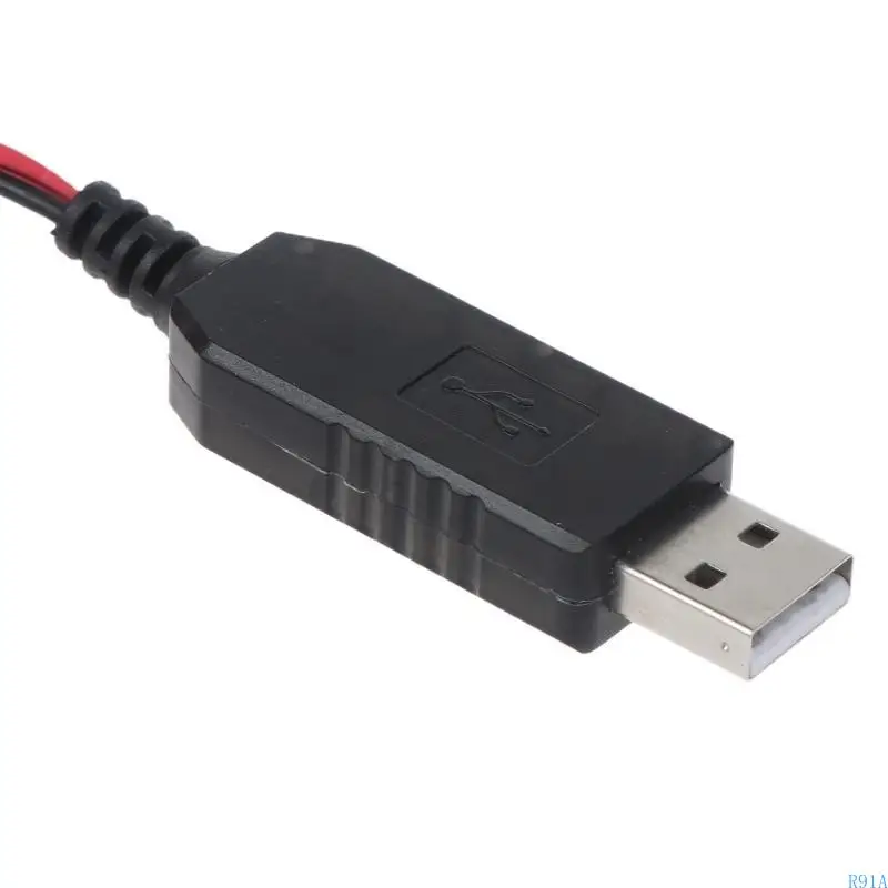 R91A USB -преобразователь для преобразователя Atmentator с переключателем замените 1 AA для светодиодных электронных