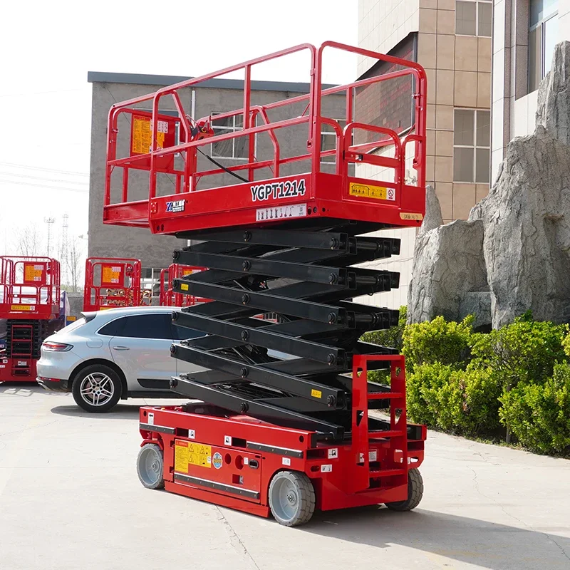 Crawler Scissor Lift Stable and Versatile Lifting for Uneven Ground Conditions