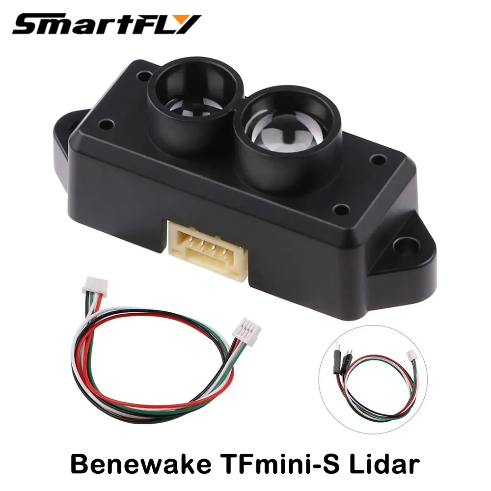 

Benewake TFmini-S Lidar Range Finder Sensor Module TOF Single Point Micro Ranging UART & IIC 0.1-12m (Upgrade Version of TFmini)