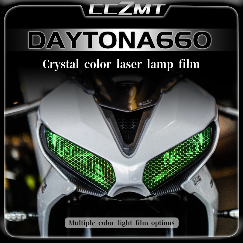 

For Triumph Daytona 660 DAYTONA660 Daytona 660 Headlight Tail Light Film Honeycomb Laser Transparent Protective Film Accessories