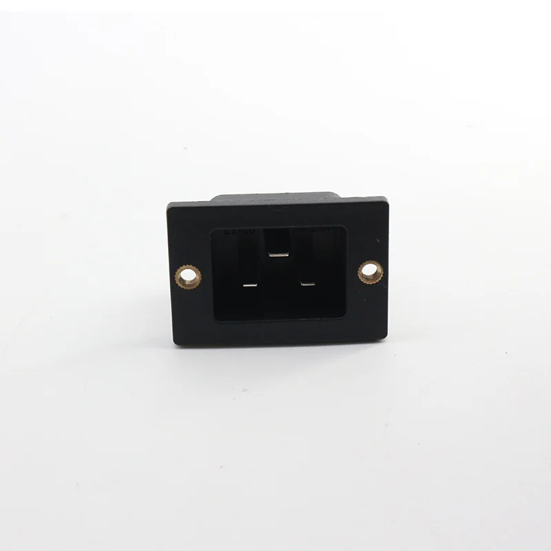 LZ-20-3T 20A Special Medical Equipment Power Supply AC IEC-320 3 Pin Chassis Panel Mount Power Socket Power Connector Socket