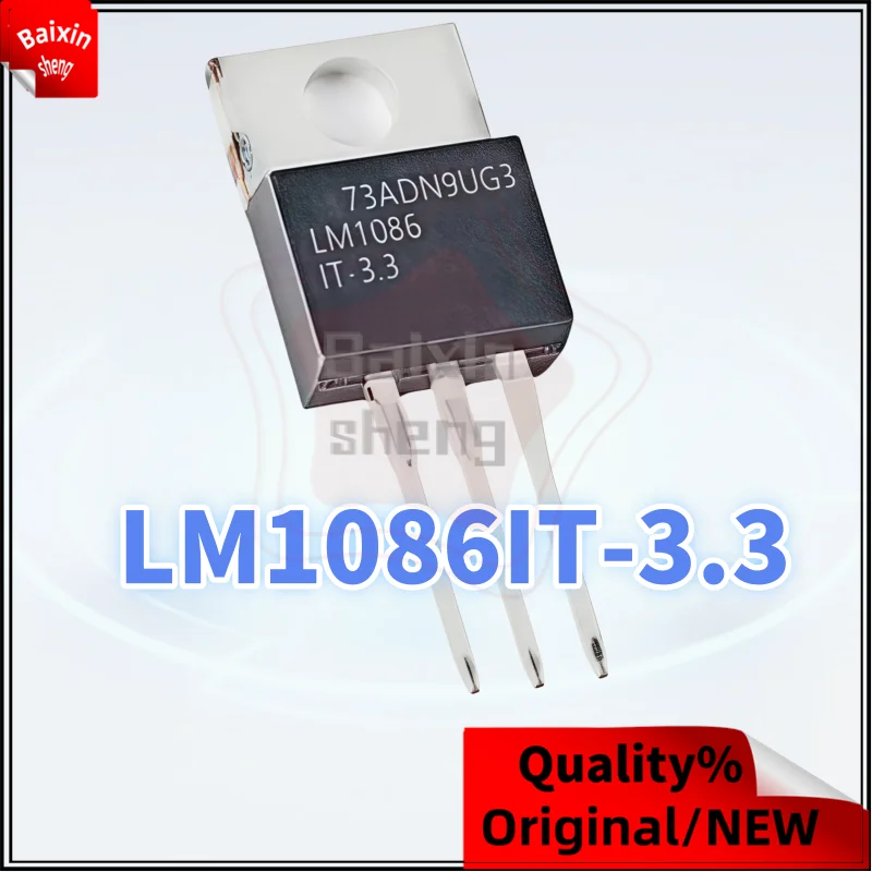 

LM1086IT-3.3 LM1086IT LM1086 LM1086IT-1.8 TO-220 Linear/Voltage Regulator Chip 10PCS Brand new quality