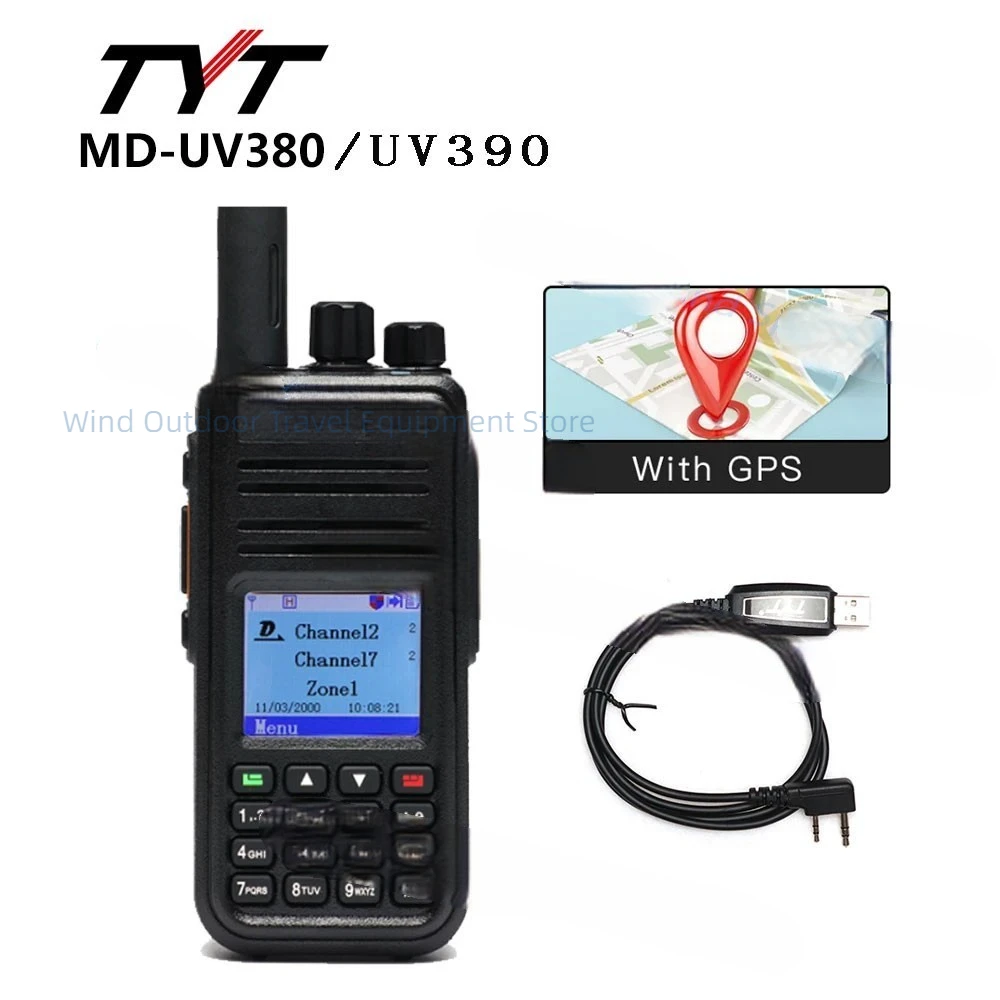 TYT UV380/UV390 Long distance professional commercial and civilian high-power outdoor self driving tour handheld radio intercom