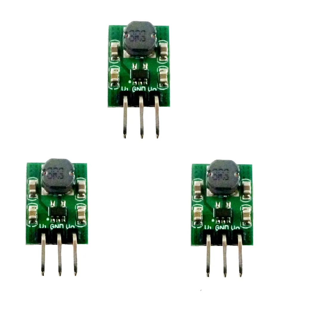 3 Pcs Mini 2A 3.7V 4.2V 4.5V 5V To 3.3V DC DC Buck Step Down Converter Voltage Regulator Module DIY