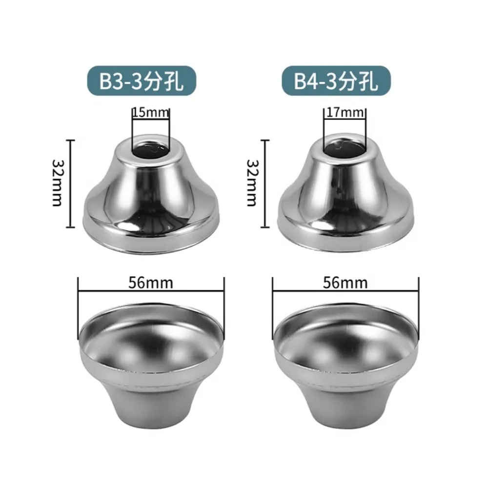 Stainless Steel Water Pipe Wall Covers Shower Finish Faucet Decorative Cover Shower Kitchen Bathroom Accessories