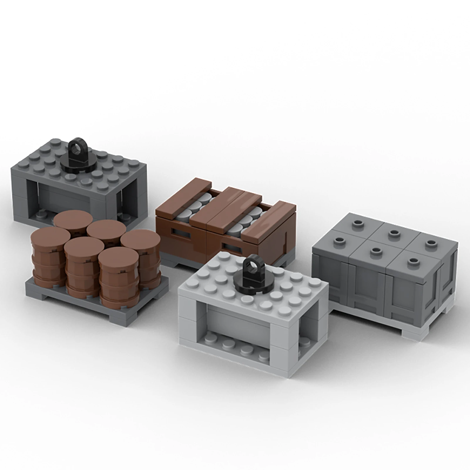 DIY Creative Scene Building Block Model Accessories