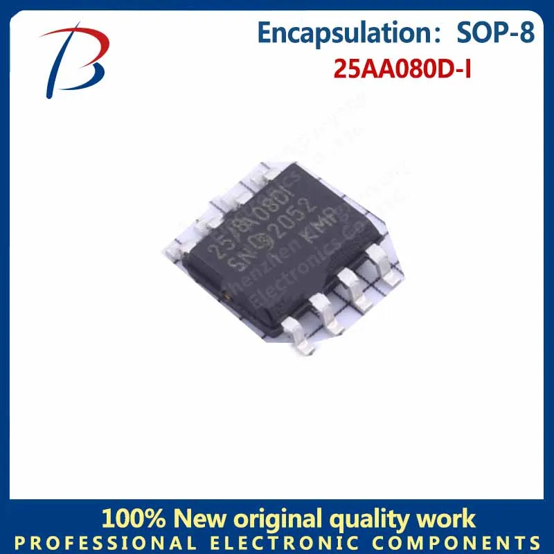 

10pcs 25AA080D-I package SOP-8 IC memory chip