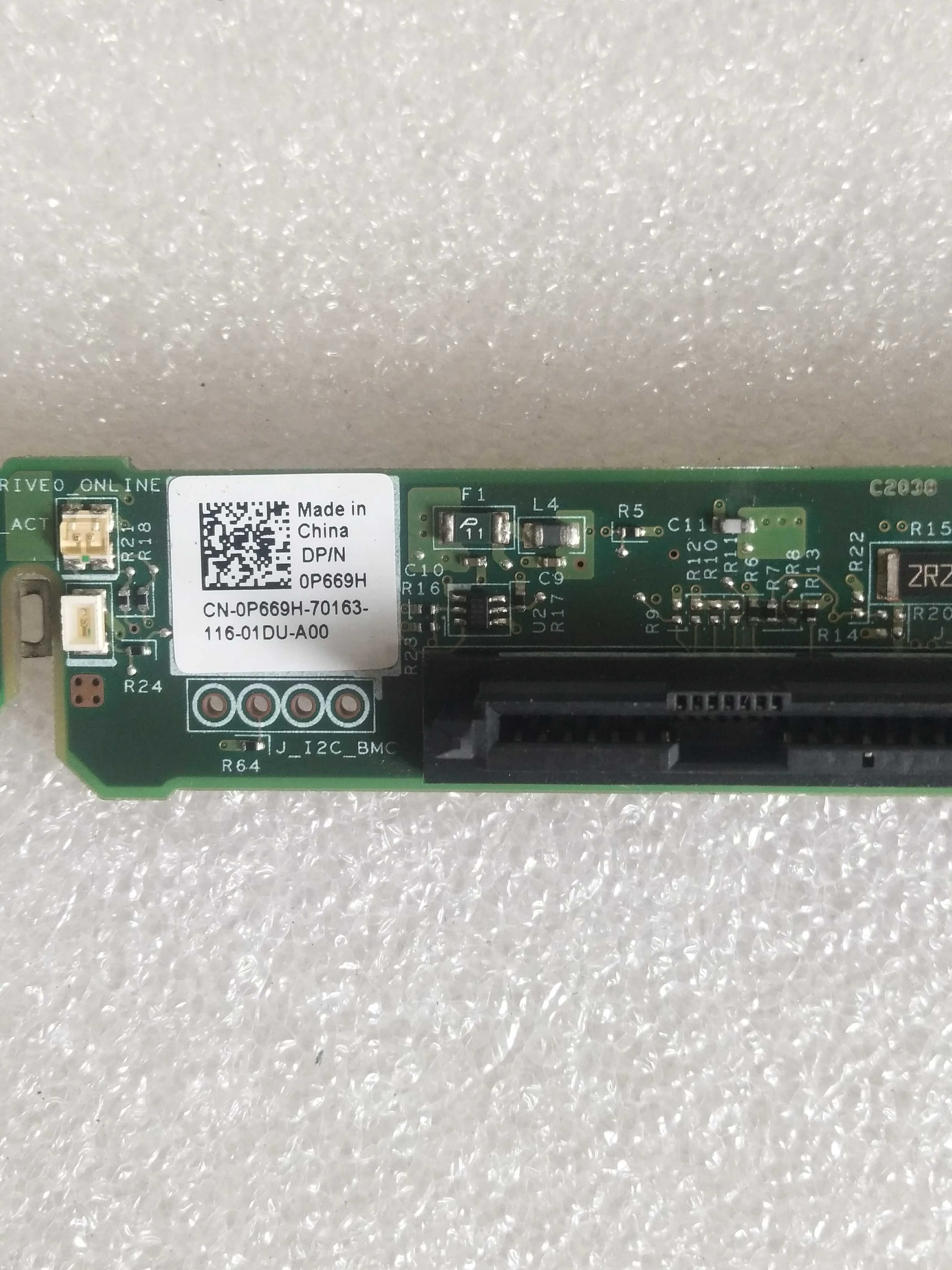 P669H 0P669H  Riser Board for  PowerEdge M610 M710 Backplane
