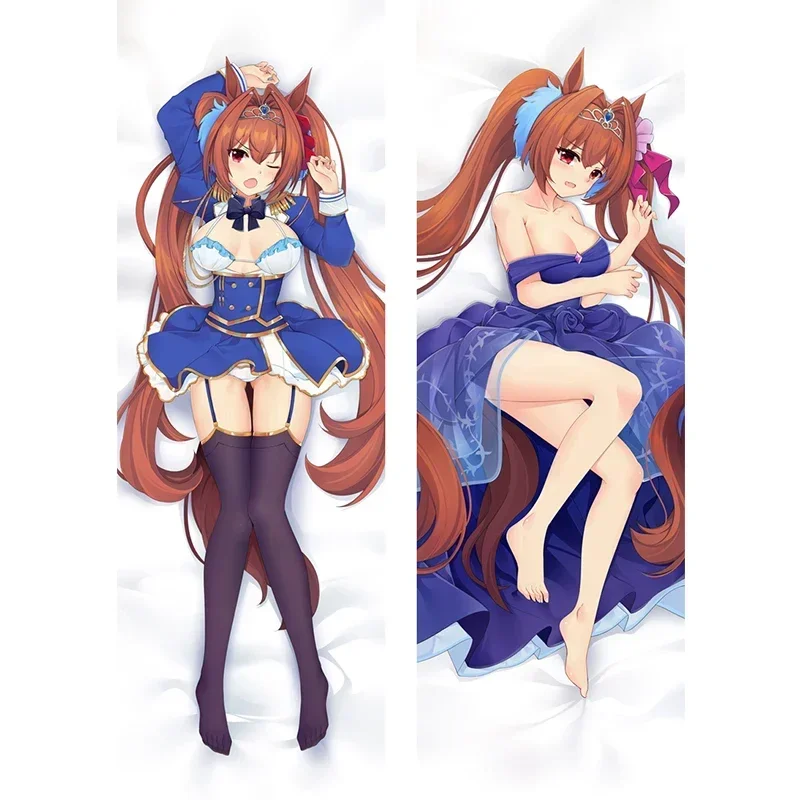 180cm Anime Umamusume Pretty Derby Daiwa Scarlet Dakimakura Pillow Case Hugging Body Pillowcase Costume Otaku Throw Pillow Cover