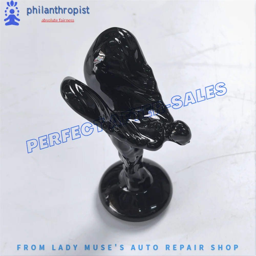 

High-value hood Flying Goddess Premium solid black Suitable for Rolls-Royce Universal 51137307270