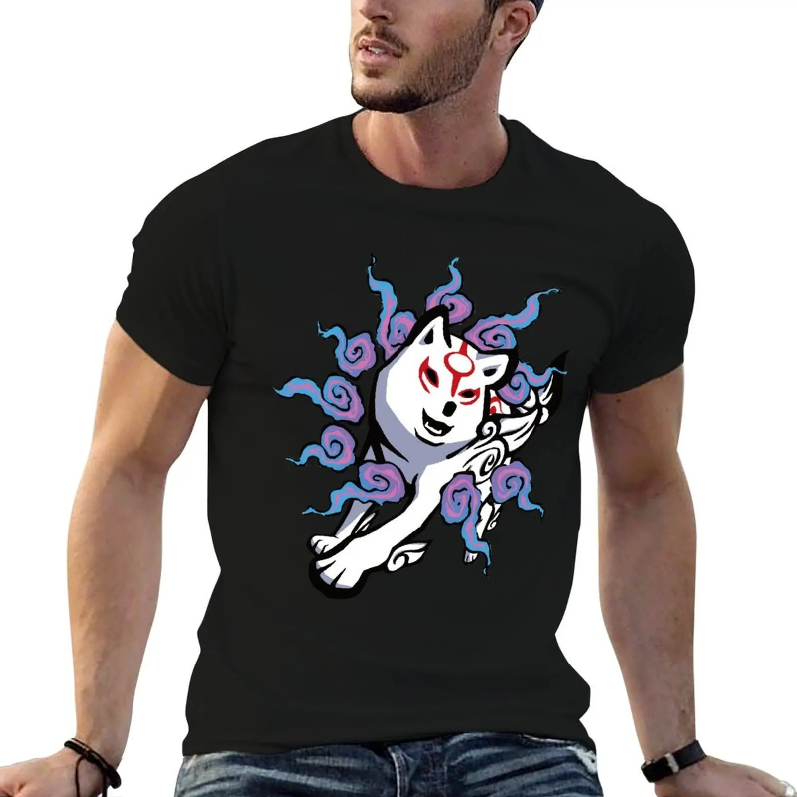 Okami - Ressurection Beads T-Shirt new edition Blouse mens clothing