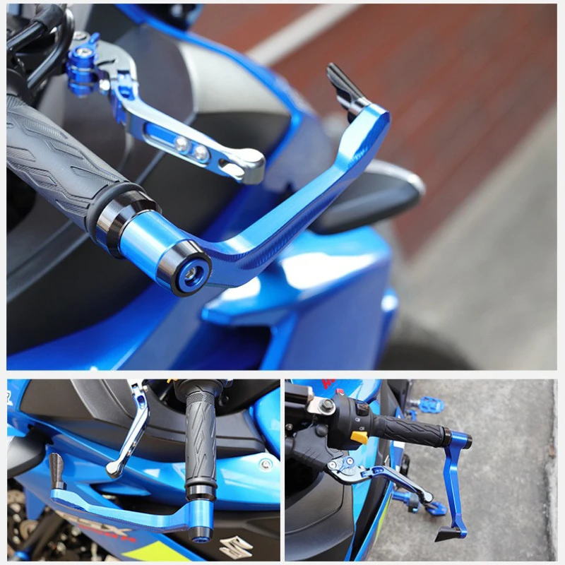 For Suzuki GSX250R DL250 GW250 Motorcycle Levers Guard Brake Clutch Handlebar Protector Handle Protection Aluminum Accessories