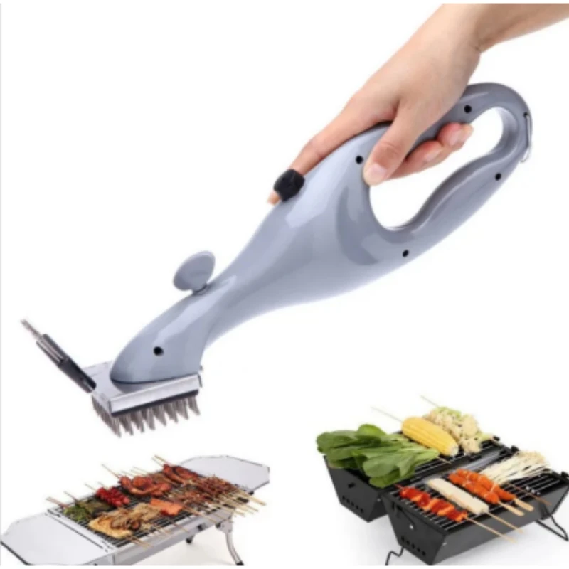 

Portable Steam Cleaning Brushes Barbecue Grill Cleaning Brush BBQ Tools Cleaner Scraper Kitchen Gadget Grill Stain Removal Brush