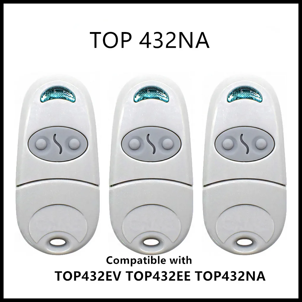 Duplicator Copy Clone for 432EV 432EE 432NA 434EV 434EE 434NA TOP432EV TOP432EE TOP432NA remote control 433.92MHz garage Opener