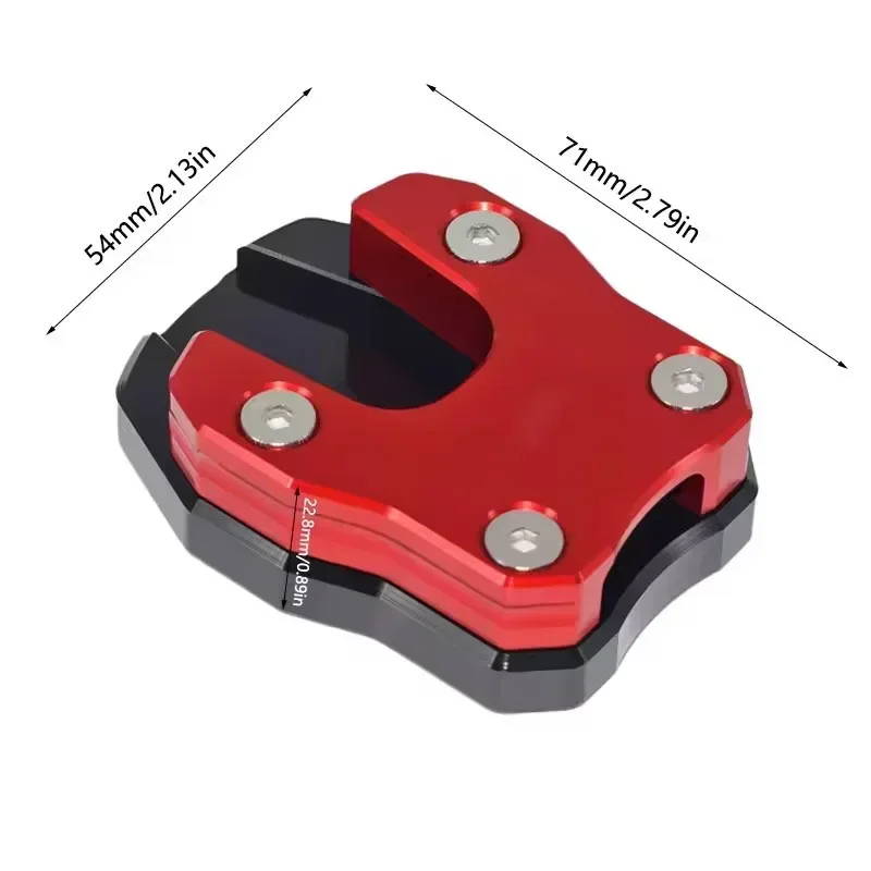 For Honda MSX125 Grom 125 MSX MONKEY 125 Motorcycle Accessories Kickstand Foot Side Stand Sidestand Extension Pad Support Plate