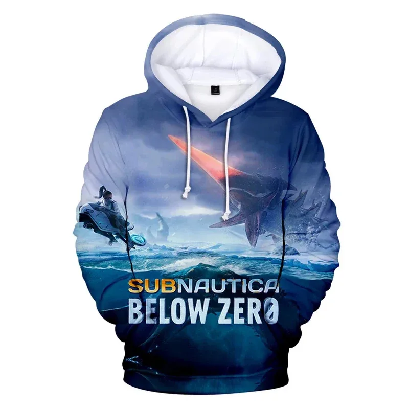 Subnautica Below Zero 3D Printed Hoodies Women/Men Fashion Long Sleeve Hooded Sweatshirt NM33 - view 2
