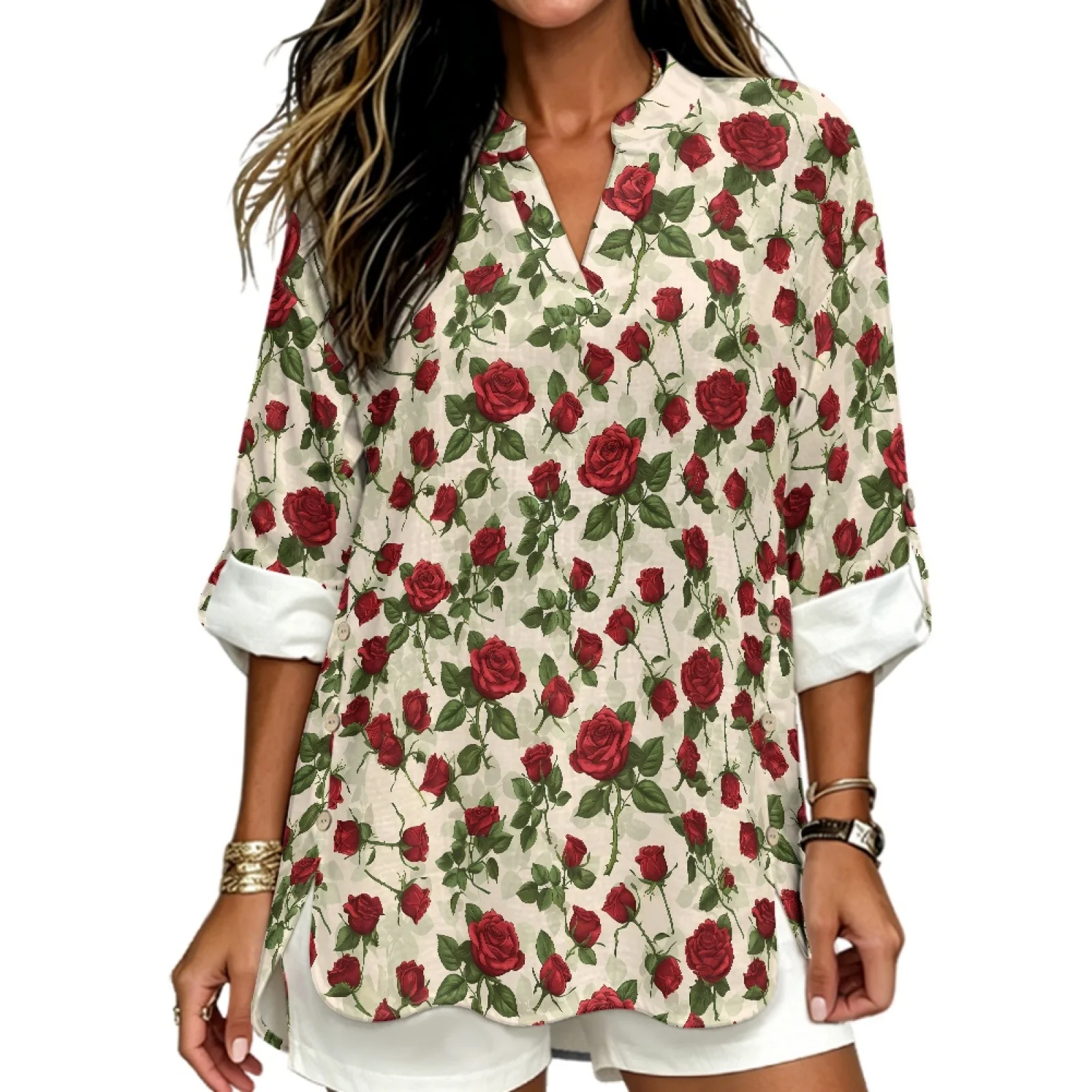 Camisas tipo túnica PENSTROLL  - Linen Shirt Summer avaliação e preço
