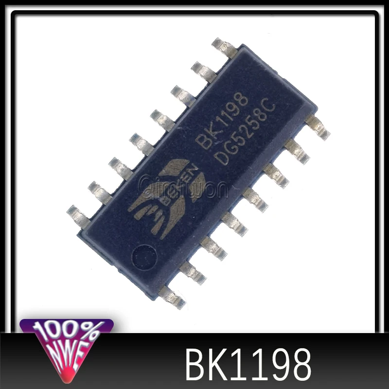 (5 Stuks) 100% Nieuwe Bk1198 Sop-16 Chipset
