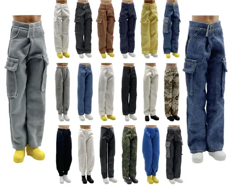Multi Style Fashion Cool Pants Outfit for 12 Inch 30cm Ken Doll Many Style for Choice Gifts for Girls Doll Accessories