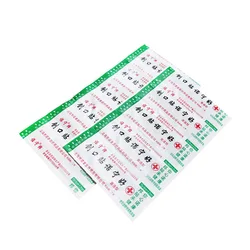 50CS Wegwerp Waterdichte Bandages Pleisters Wondpleister Ehbo Hemostase Band Aid Steriele Stickers