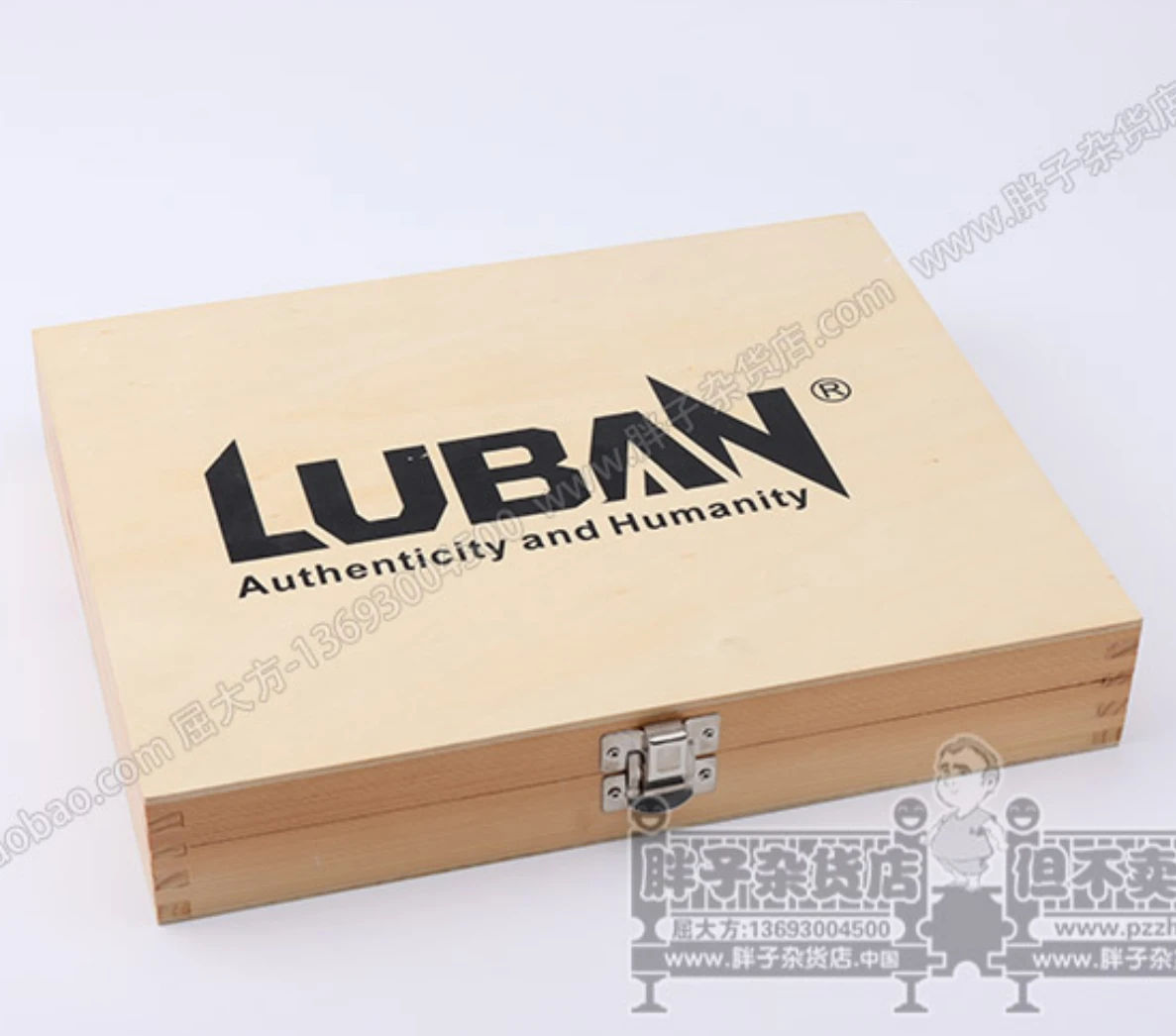 Chisel Set of 6pcs Qiangsheng Luban Woodworking Chisels in a Wooden Box(6-25MM)