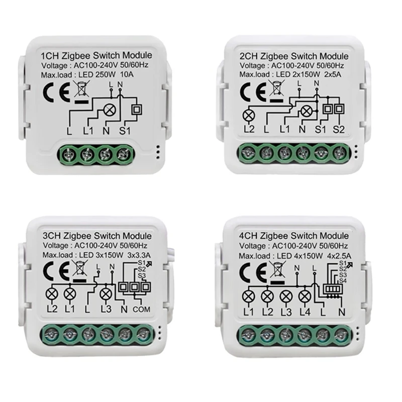 Tuya Zigbee inteligentny moduł przełączający przekaźnik inteligentne sterowanie bezprzewodowe kompatybilny z Alexa Home Yandex Alice