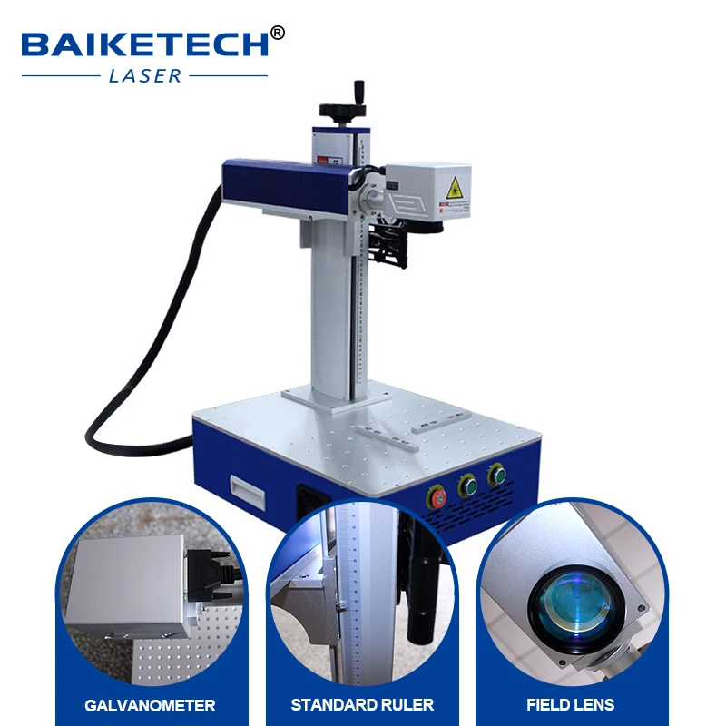 

Raycus Desktop Fiber Laser Marking Engraving Machine for Metal Stainless Steel Engraving Machine TH-450 20W/30W/50W