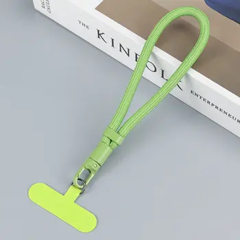 Nastavitelný univerzální pletený krátký popruh na mobilní telefon, závěsný řetízek s nášivkou na zápěstí, odnímatelný mobilní telefon 10 nejlepší prodej Cordon telefon - №8