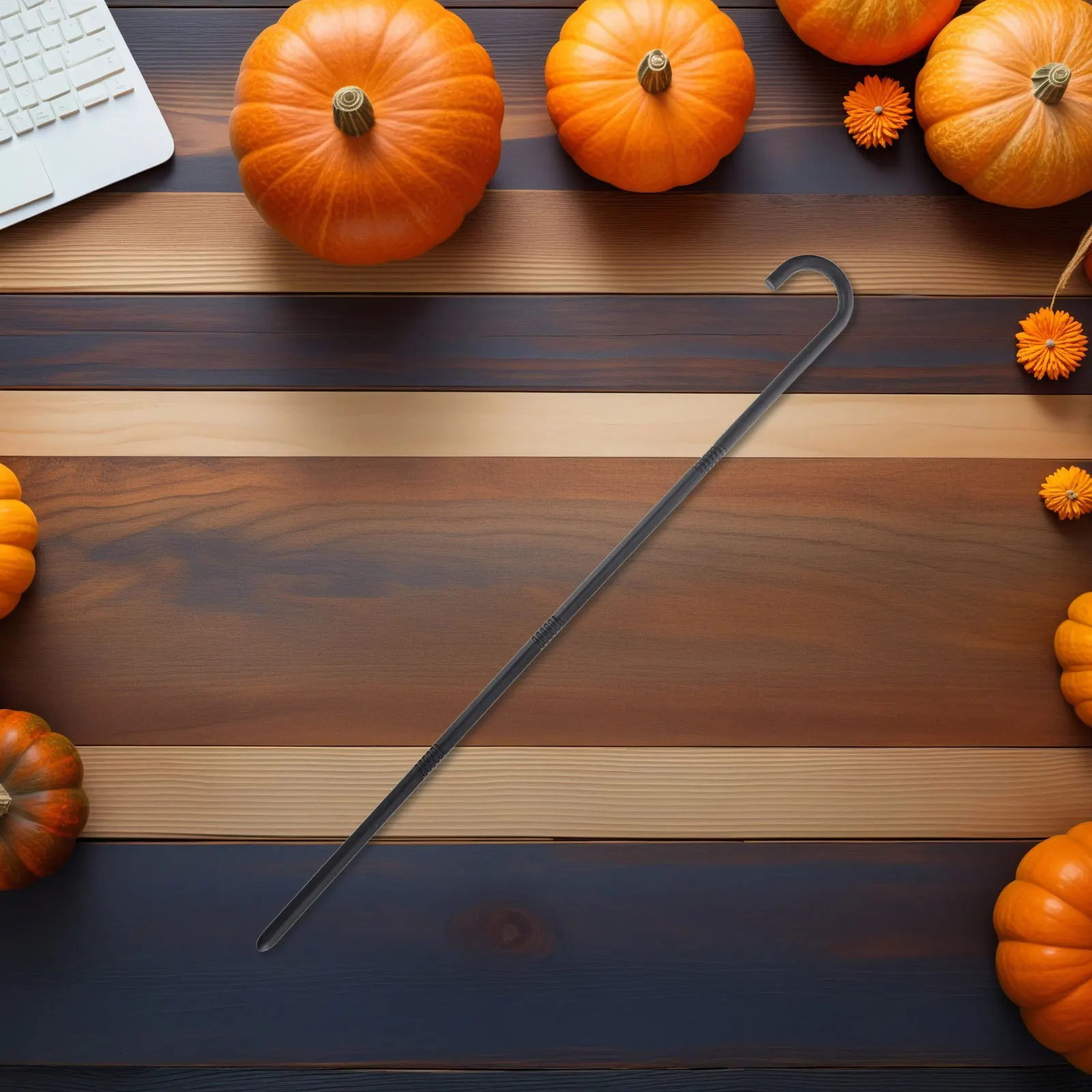 

5Pcs Cane Props Theatrical Dance Cane for Halloween Cosplay Lightweight Plastic Performance Jazz Crutch Stage Costume