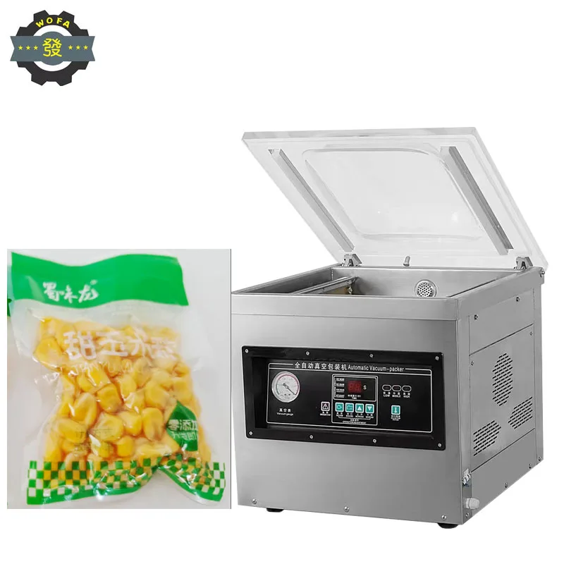 Jiahe DZ400 Sellador al vacío Fábrica Venta al por mayor Máquina de envasado al vacío Empaquetador de carne