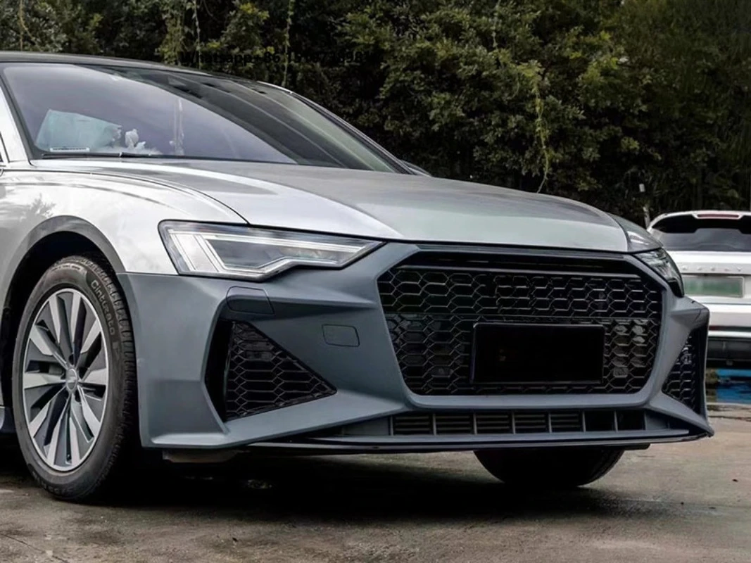 High Standard Body Kit Car Bumper Attachment New Style for A6 C8 Upgrades RS6 Body Kit Front Rear Bumper