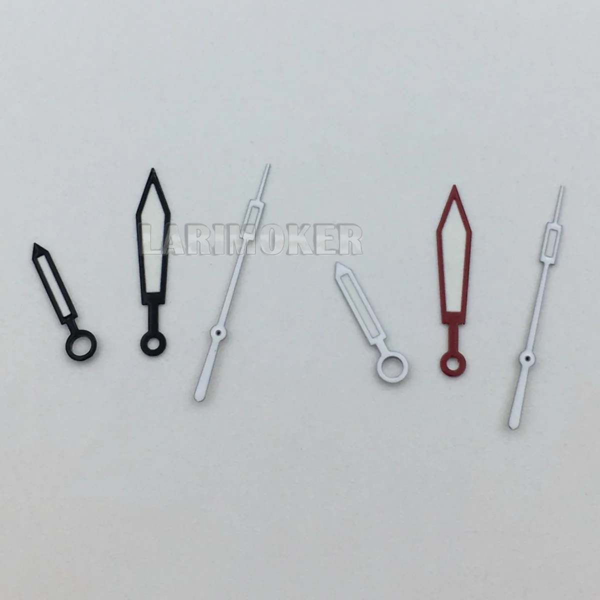 NH35 عقارب سوداء وبيضاء وحمراء C3 مضيئة مناسبة لتعديل ملحقات ساعات المعصم ذات الحركة الأوتوماتيكية NH35