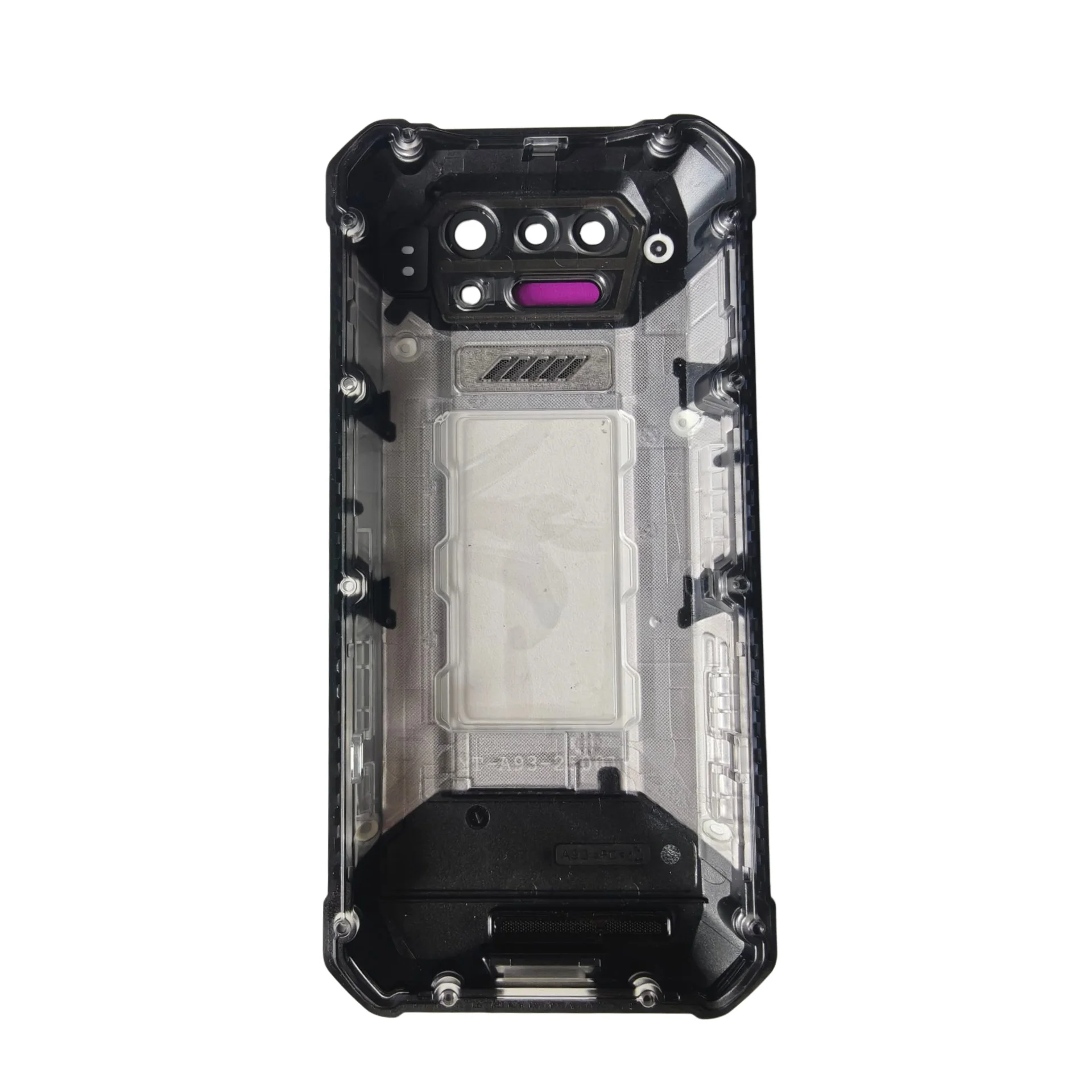 Phone Back Battery Case with Camera Lens Glass Repair Parts for Unihertz 8849 Hike  Mobile Phone Accessories