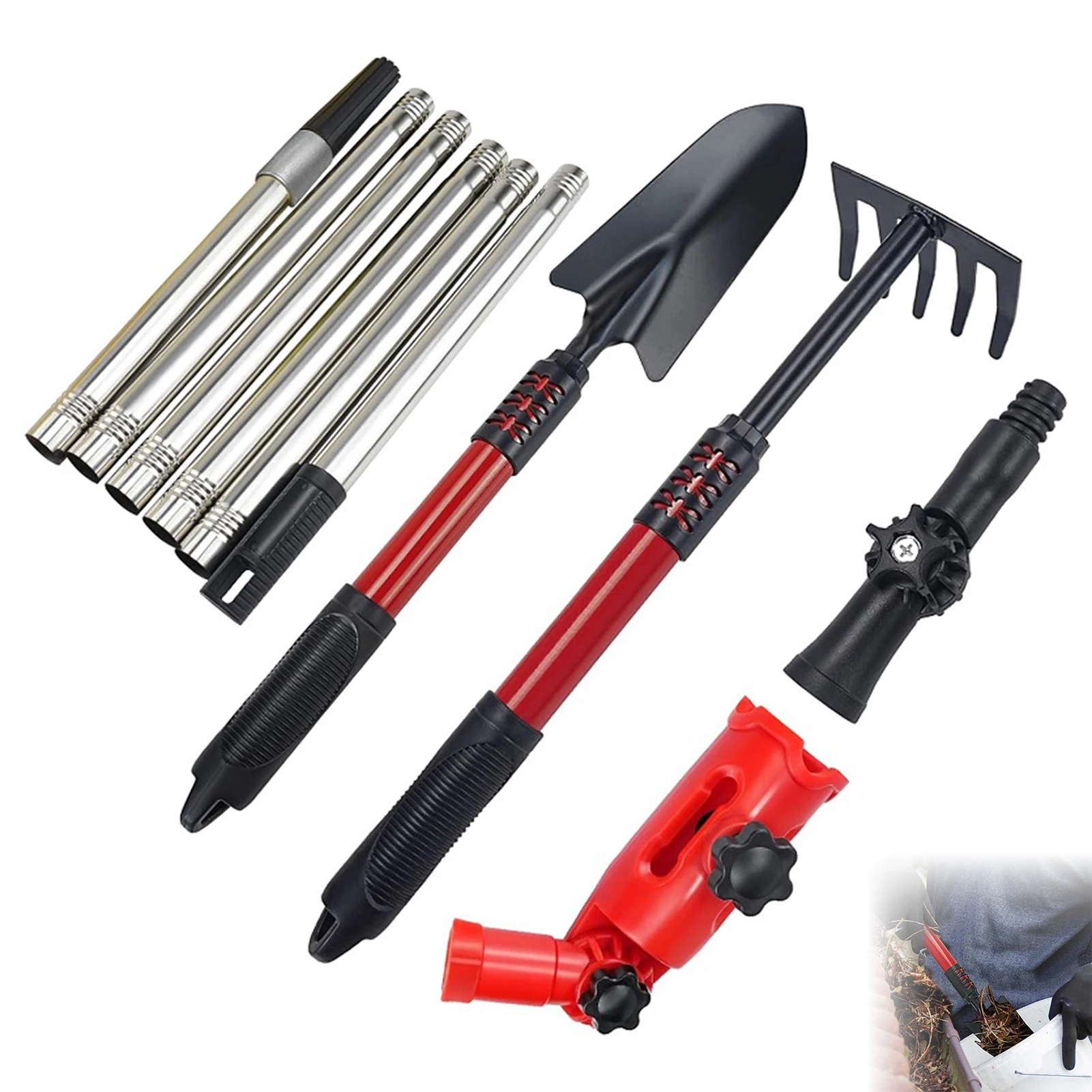 

Gutter Cleaning Tools with Long Handle Avoid Water Overflow Roofing Gutter Guard Fit Most Rain Gutter Types