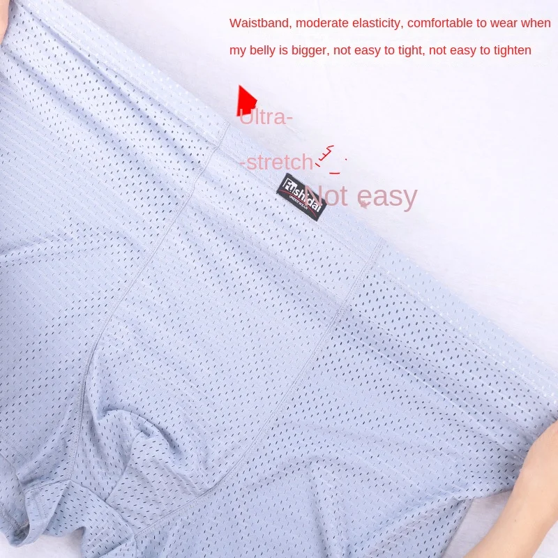 3-13XL Plus Size Men\'s Enlargement Panties Mesh Men\'s Briefs Big Size Boxers Underwear Male Slip Ice Cold xxxxxxl Free Shipping