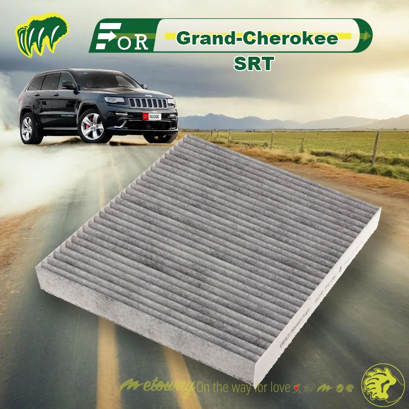 

For JEEP Grand-Cherokee SRT 2011-2021 Car Cabin Car Air Conditioner Filter Replace Accessory Auto Climate Control Replace Filter