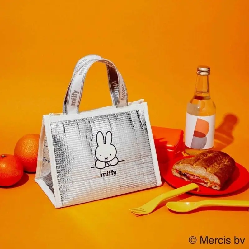 Authentic Miffy Insulated Lunch Bag for Students & Office Workers view 6