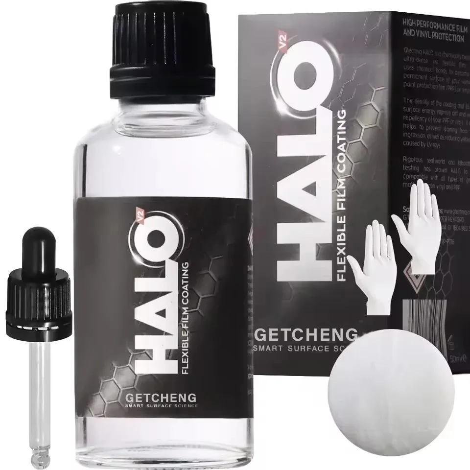 

GETCHENG Halo V2 Гибкая краска PPF Винитная защита Безопасная для всех типов оберток/ППФ Глянцевая атласная матовая отделка плюс самовосстанавливающаяся