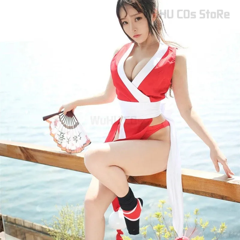 زيزي 2025 أزياء المقاتلة شيرانوي التأثيرية شعر مستعار لعبة كوف ماي لعب الأدوار مثير الزي الساخن للهالوين فستان نسائي فاخر بدلة الحفلات #4