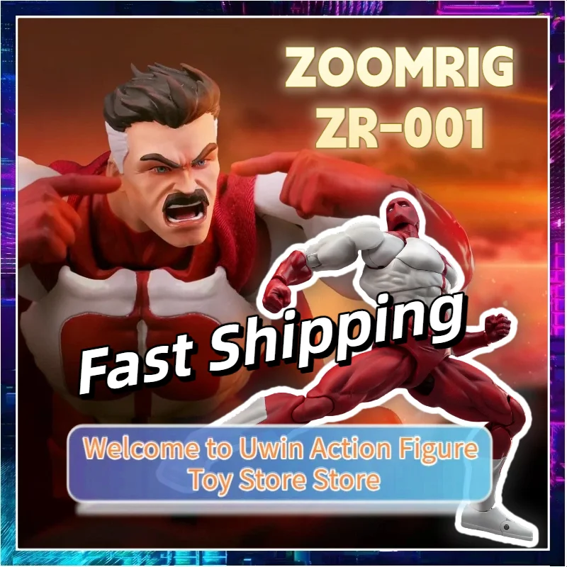 

[NEW in Stock] ZOOMRIG STUDIO My Alien Dad Invincible Boy Omni Man PRE ZR-001 TN-001 1/12 Action Figure Model Collection Gifts