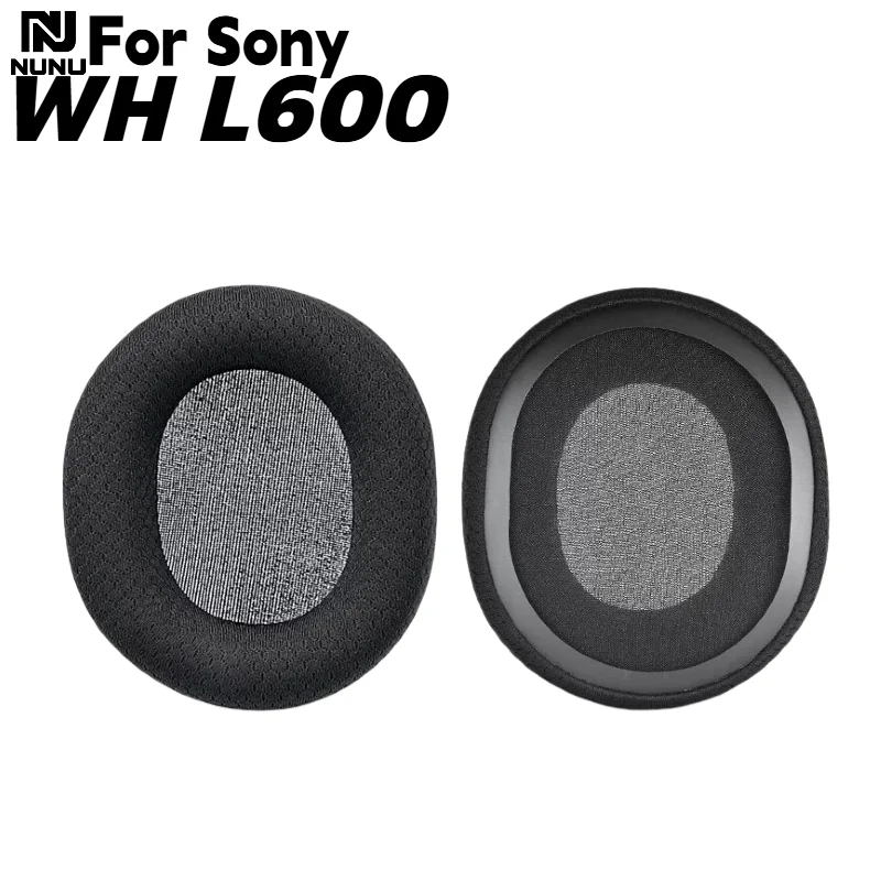 NUNU Replacement Mesh / flannel / protein skin Ear Pads for Sony WH L600 Wireles Headphones Earmuff Repair Parts