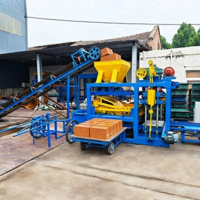 High Quality Automatic Paving Block Making Machine China Factory Direct Excellent Performance Concrete Material Core Motor