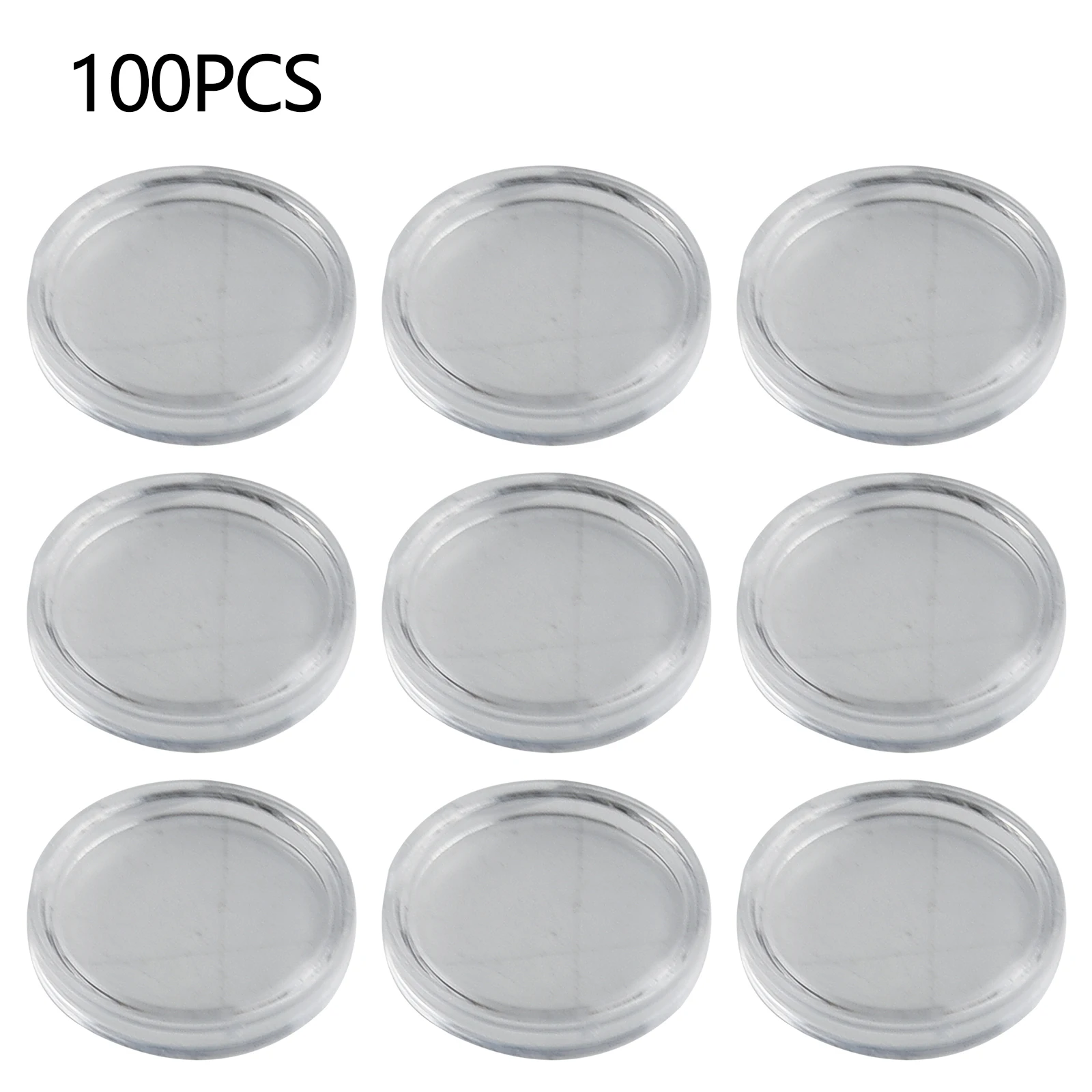 

Protective Coin box Plastic Publications Storage Supplies Transparent 100Pcs Capsules Containers Holder Useful