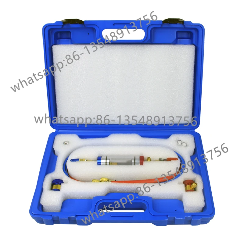 

Automotive air conditioner fluorine oil purifier, oil control filter separation replacement tool testing equipment