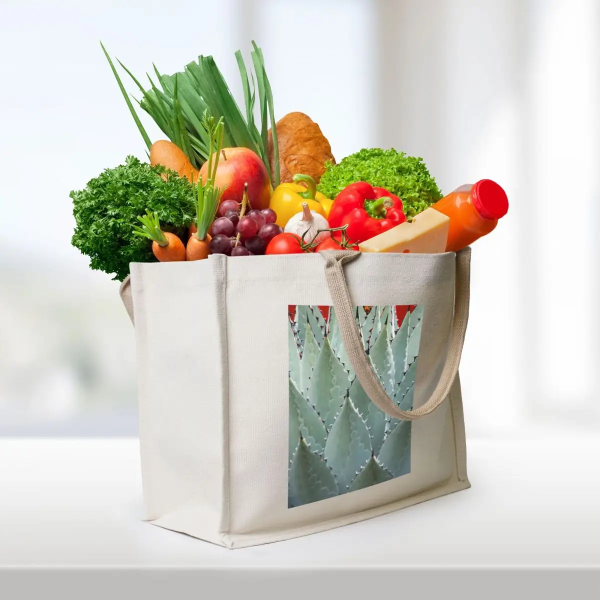 Agave Plant the Pre-Tequila Tote Bag Fabric bag cute pouch bag foldable reusable