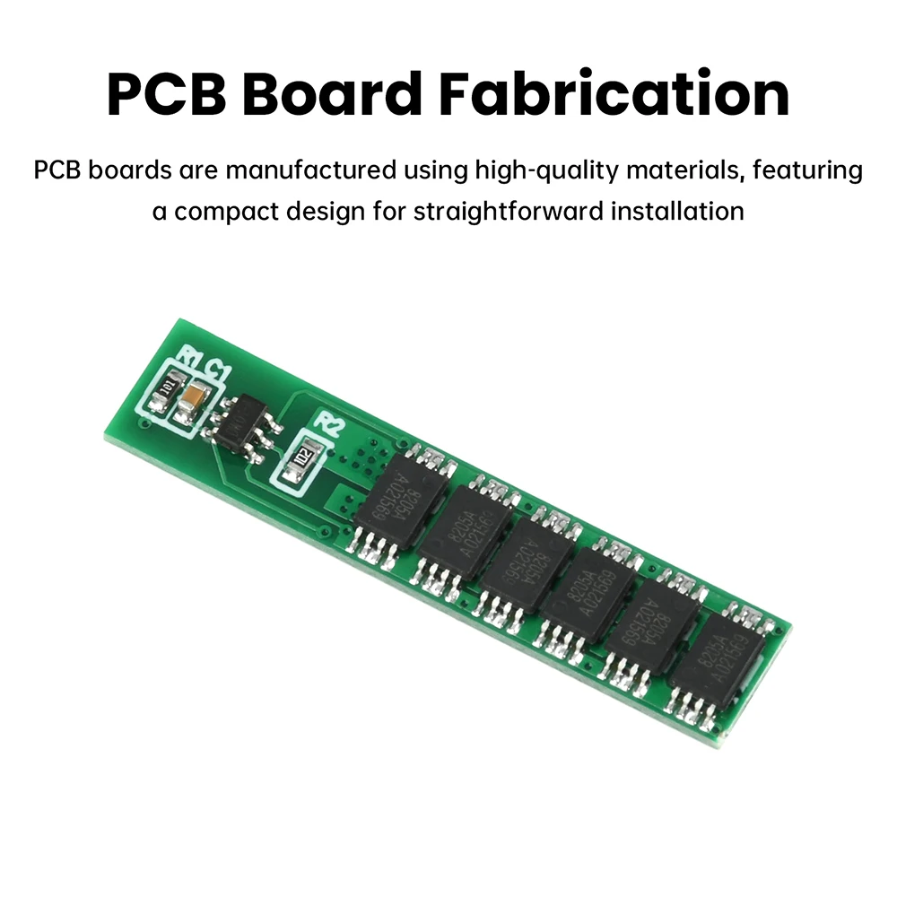Panneau de Protection de batterie au Lithium 1S 3.7V, panneau de Protection polymère 3MOS 4MOS 6MOS 18650