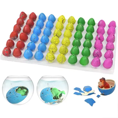 10/20pcs Magic Dinosaur Egg Toy Hatching Growing In Water Grow Eggs Animal Breeding Process Educational Toys Funny Gifts TMZ