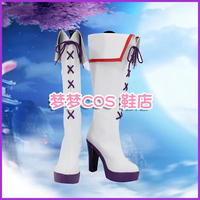 أنيمي ريدو من المعالج فوريا مضيئة Arlgrande Jioral تأثيري أحذية أحذية لجميع القديسين كرنفال حفلة عيد الميلاد مخصصة #2