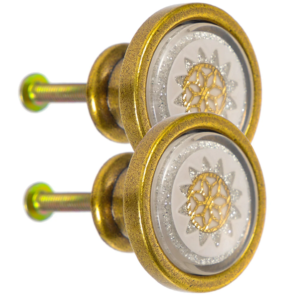 

2Pcs Zinc Alloy Drawer Handle Cabinet Pulls Simple Wardrobe Cupboard Replacement Furniture Door Hardware Accessories